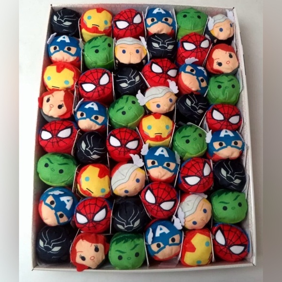 Disney Other - Marvel Tsum Tsum Plush Set